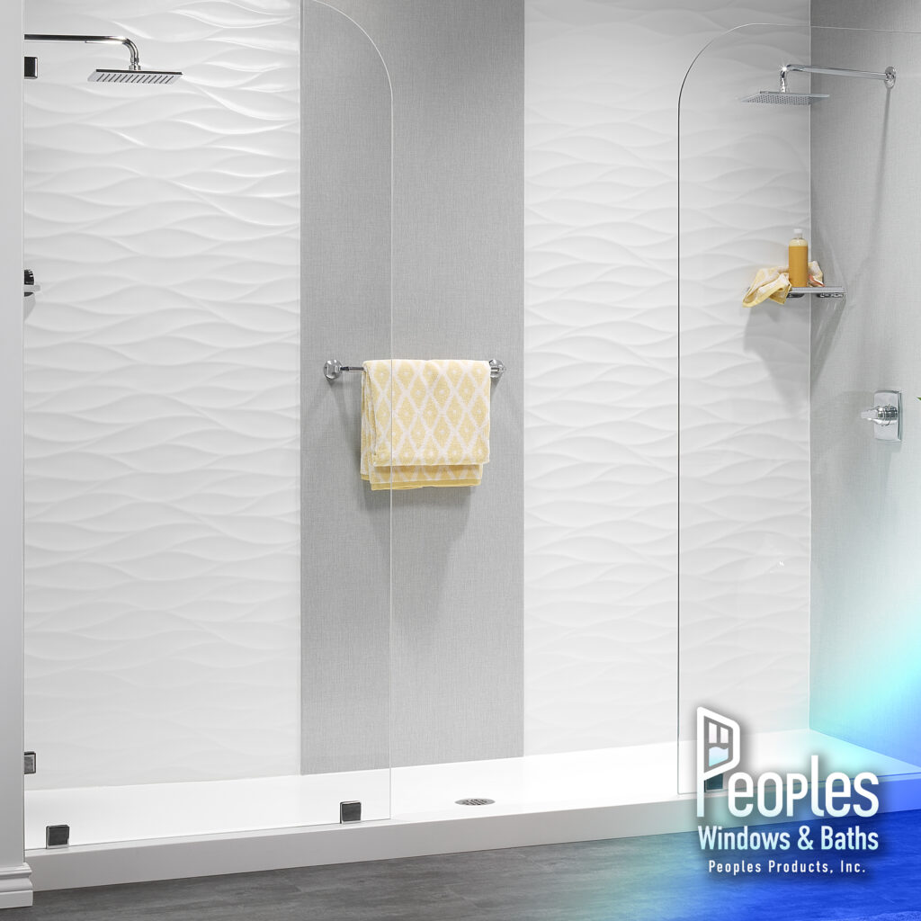 Learn the difference in the Peoples Products showers with our ABS acrylic in Farmington Connecticut